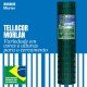 TELLACOR MORLAN VERDE 100X50MM X 1,50M ALTURA X 2,5MM ESPESSURA X M LINEAR