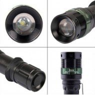 LANTERNA LED TATICA 800 LUMENS C/ CARREGADOR