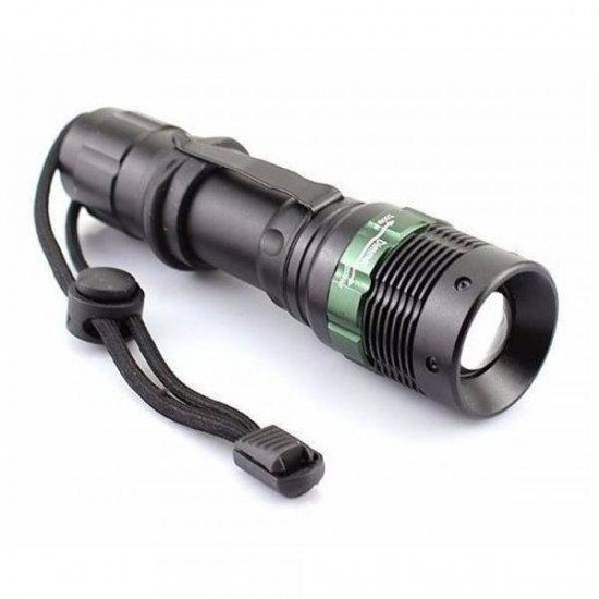 LANTERNA LED TATICA 800 LUMENS C/ CARREGADOR