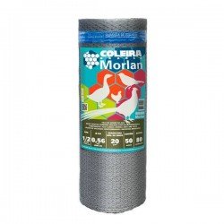 TELA VIVEIRO 1/2 POL X FIO 24 (0,56MM) X 0,80 CM ALTURA X 50 METROS