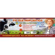 FIO ELETROPLASTICO C/500 METROS  BATUTA - PARA CERCA ELETRICA RURAL